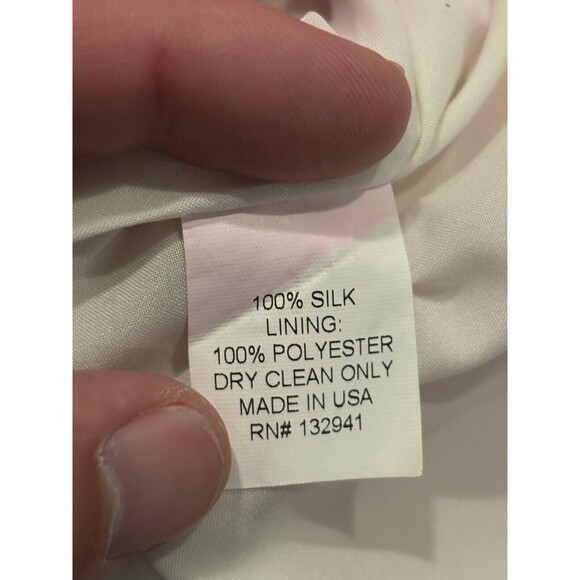 Amanda Uprichard Womens Bright Pink Ruffle Silk Sleeveless Top Size M - Picture 3 of 6